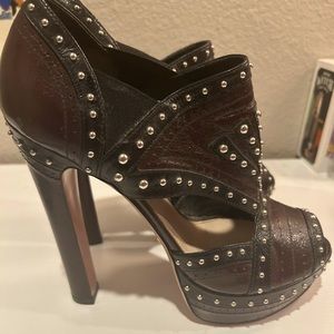 Prada Studded Vintage Heels